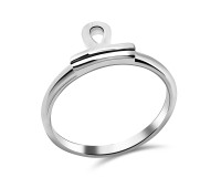 Libra Zodiac Silver Ring NSR-437
